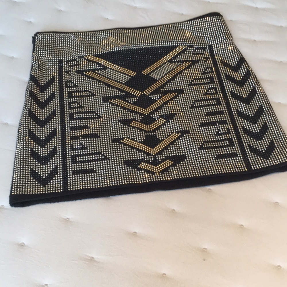 Sparkling Gold and Black Mini